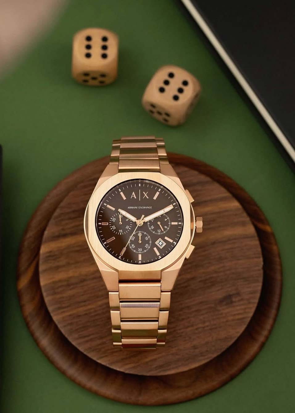 Оригинальные часы Armani Exchange Armani Exchange Rafael AX4188 кварцевые калибр механизма  общий вид