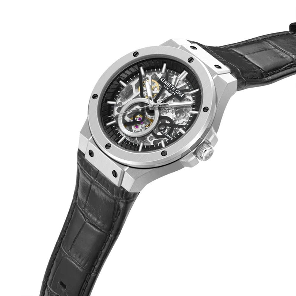 Kenneth Cole Kenneth Cole Automatic KCWGX0080804 , наручные мужские часы фото под углом