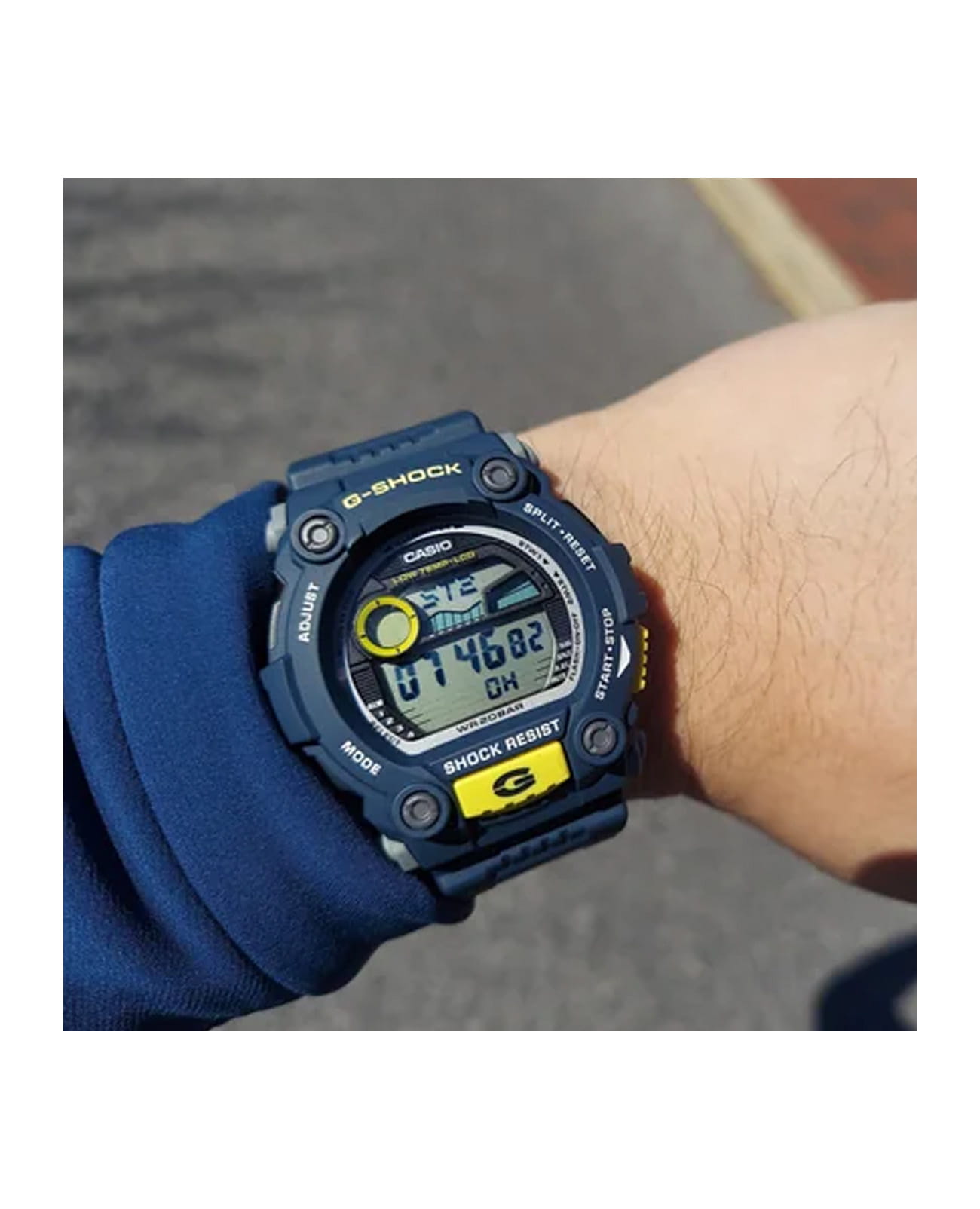 Casio Casio G-Shock G-7900-2DR (G-7900-2E) G, наручные мужские часы фото под углом