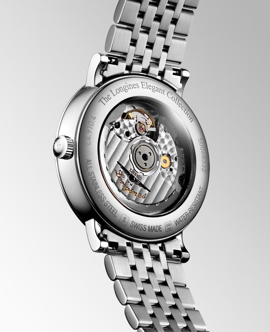 Longines Longines Elegance Elegant Collection L4.910.4.70.6 , наручные мужские часы фото под углом