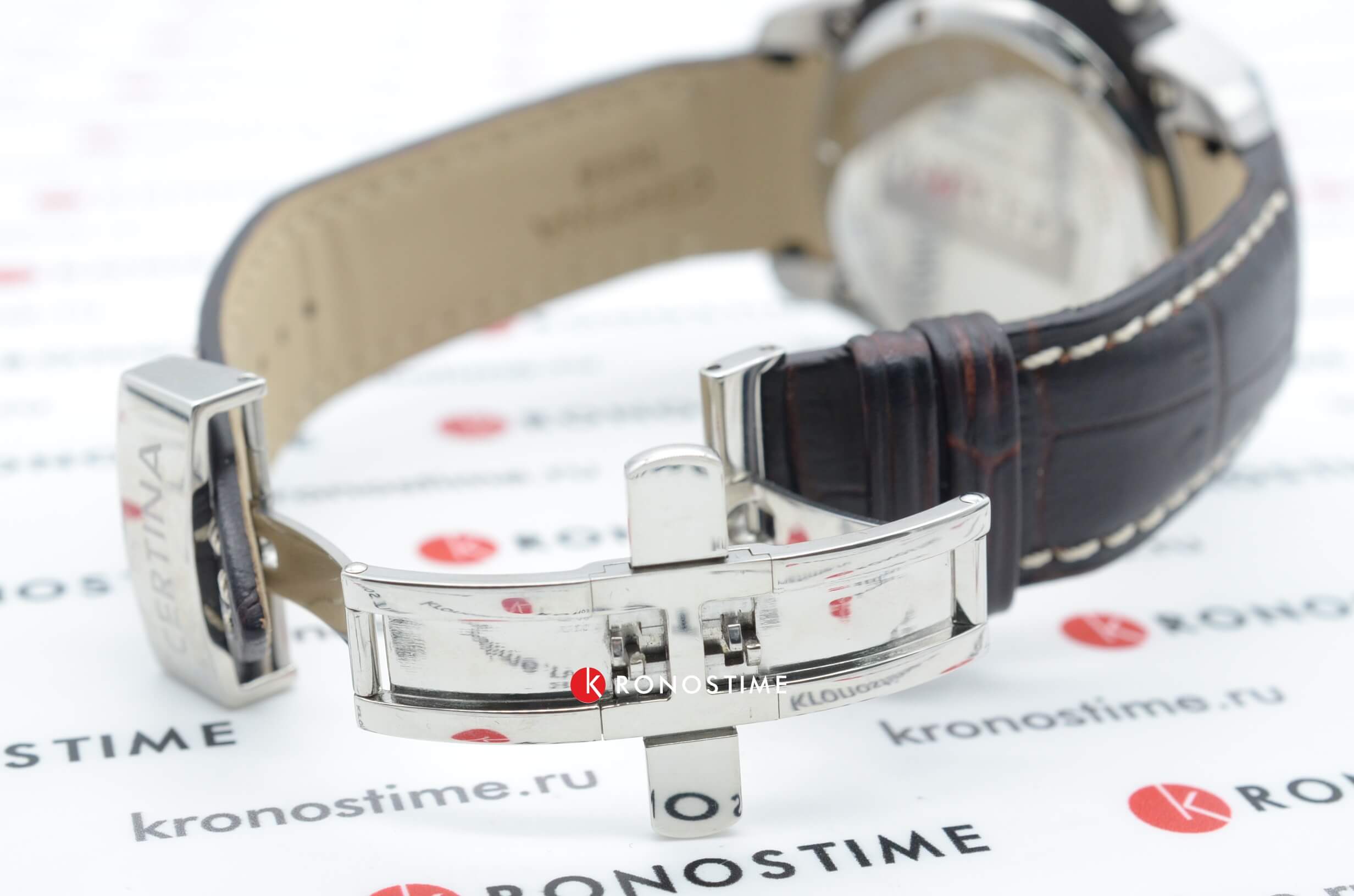 Certina Certina DS Cascadeur C003.617.26.290.00 мужские часы коричневый циферблат на запястье