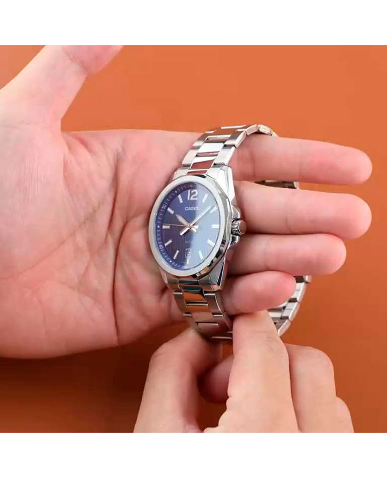 Оригинальные часы Casio Casio Collection MTP-E725D-2A кварцевые калибр механизма  общий вид