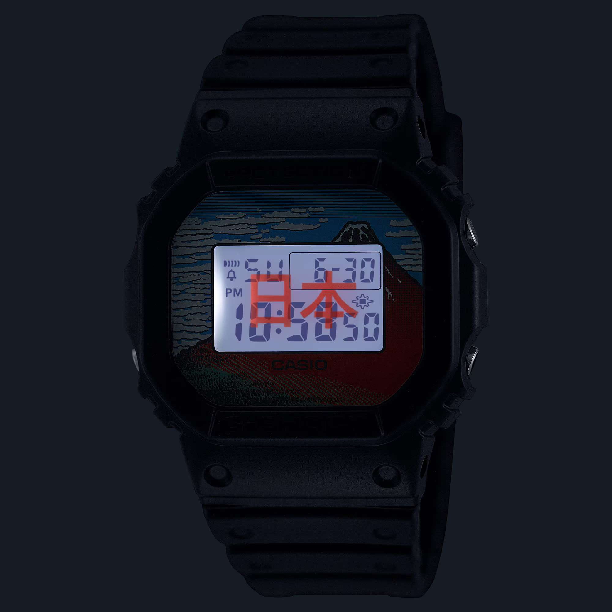 Casio Casio G-Shock DW-5600KHG25-1 DW-5600, наручные мужские часы фото под углом