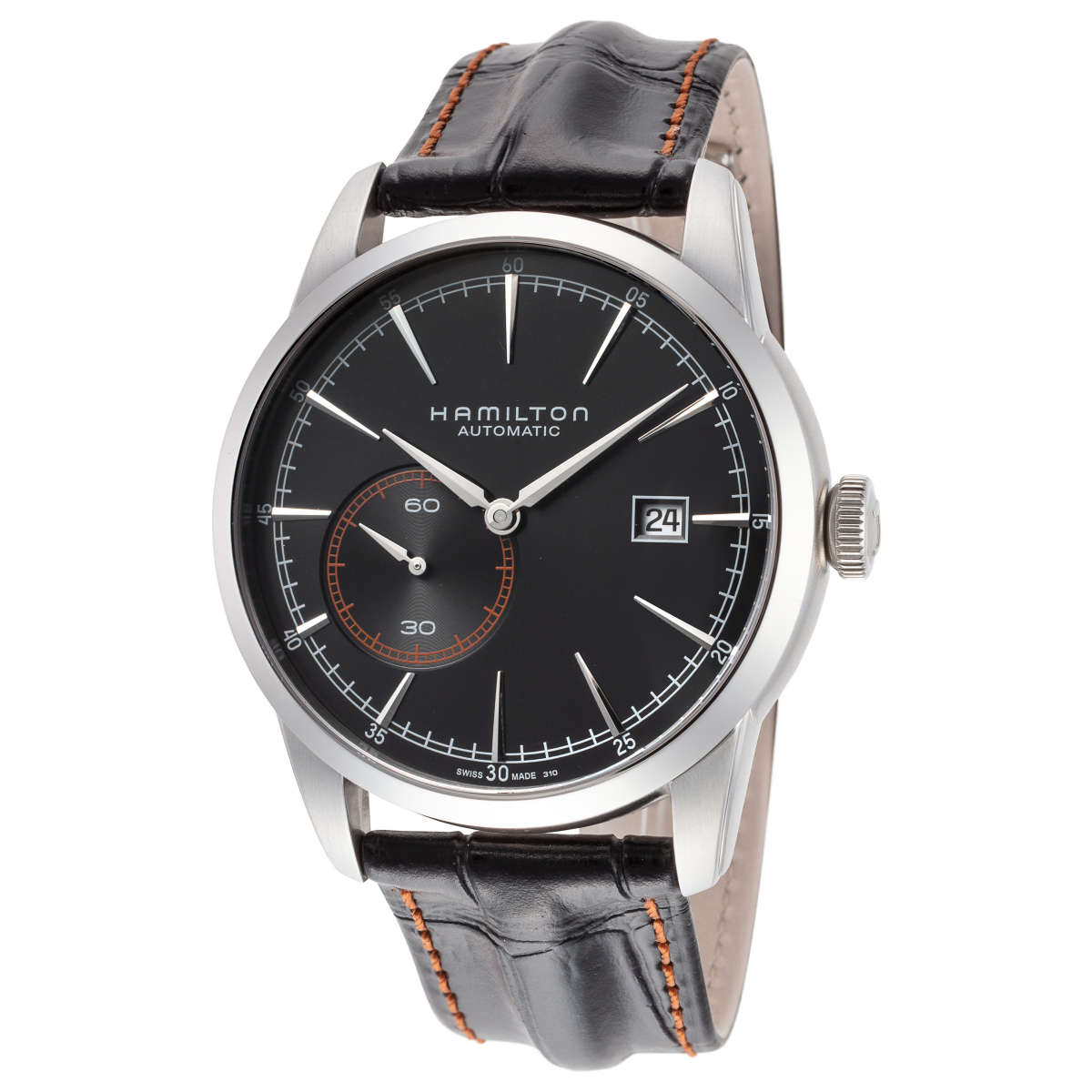 Hamilton Hamilton American Classic Railroad Small Second Auto H40515731 , наручные мужские часы фото под углом