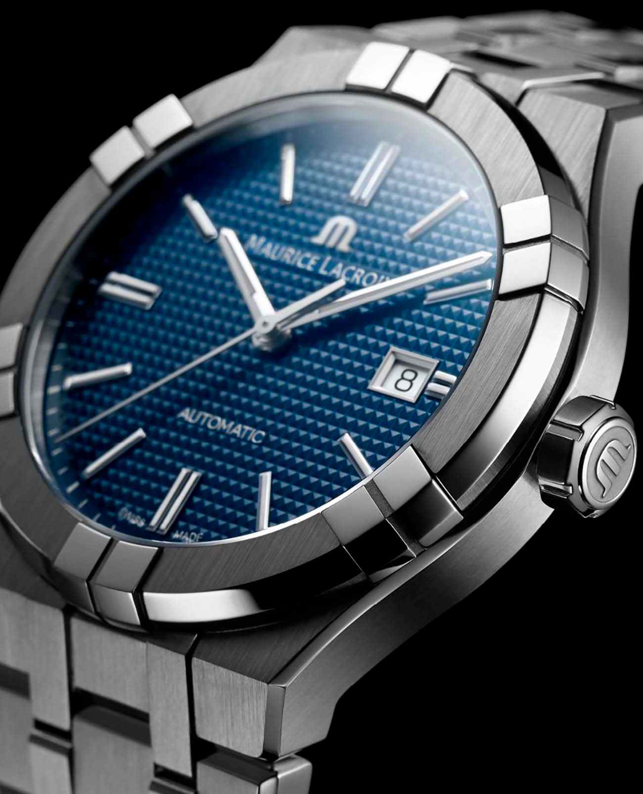 Maurice Lacroix Maurice Lacroix Aikon Automatic AI6008-SS002-430-1  — детали корпуса и нержавеющая сталь