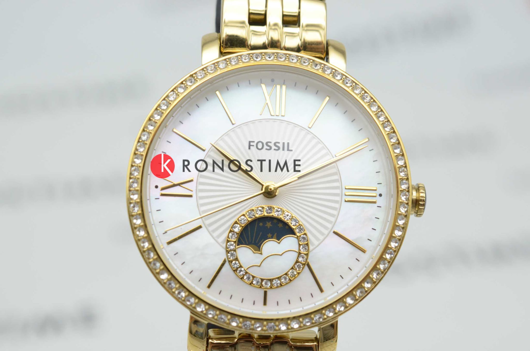 Fossil Fossil Georgia  ES5167 , наручные женские часы фото под углом