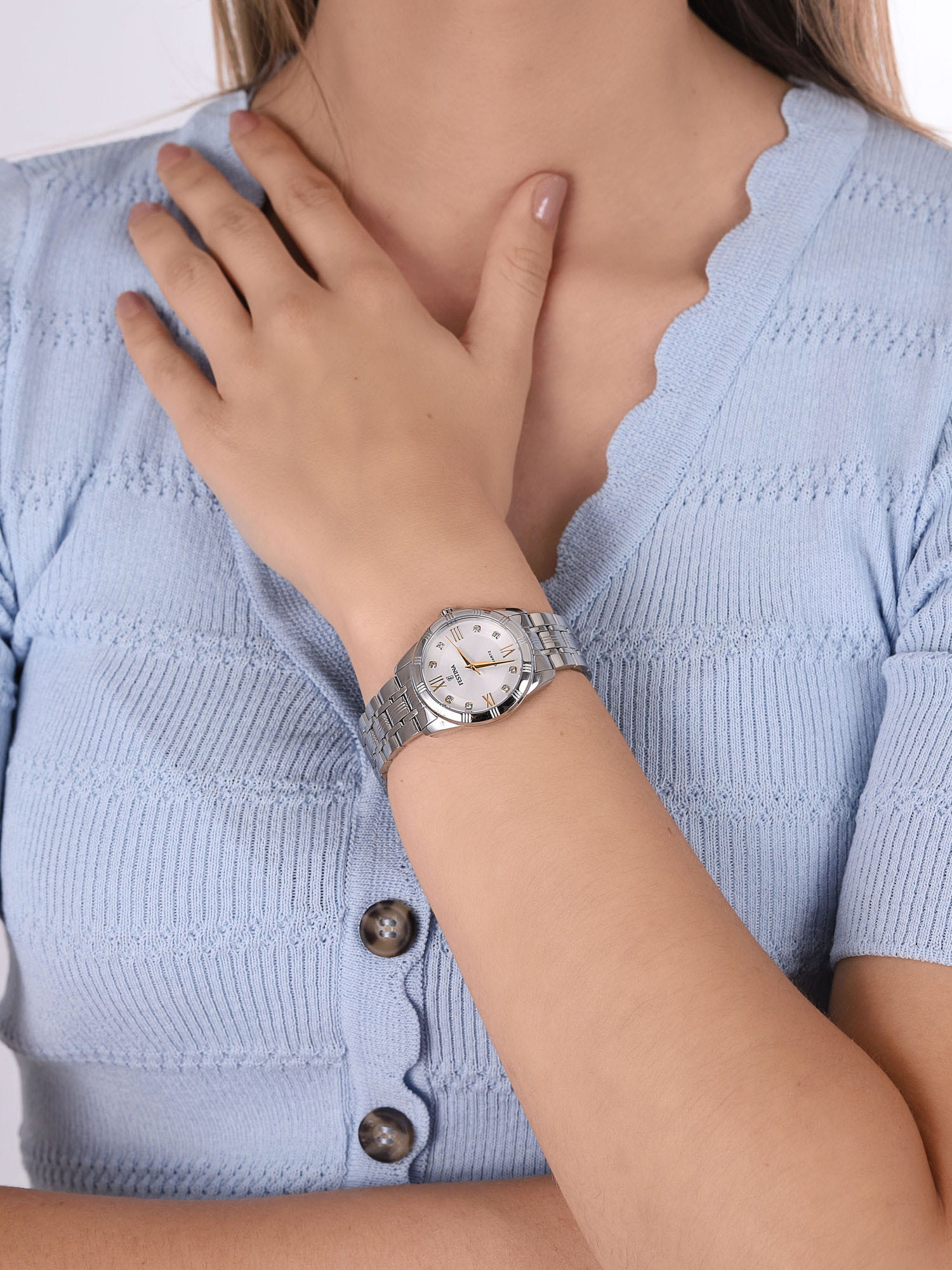 Festina Festina Mademoiselle F16940/B , наручные женские часы фото под углом