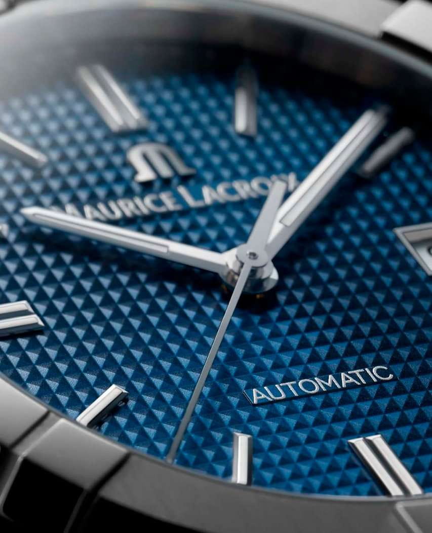 Maurice Lacroix Maurice Lacroix Aikon Automatic AI6008-SS002-430-1 швейцария наручные мужские часы заводная головка с логотипом Maurice Lacroix