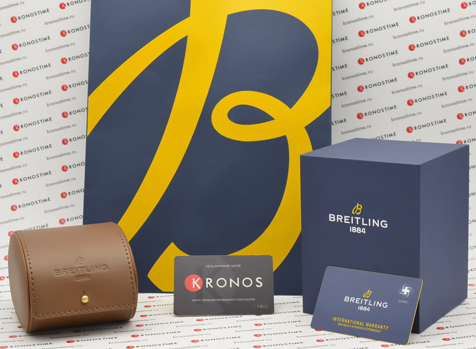 Оригинальные часы Breitling Breitling Aviator 8 Chronograph 43 A13316101B1X4 механические калибр механизма breitling 13 общий вид