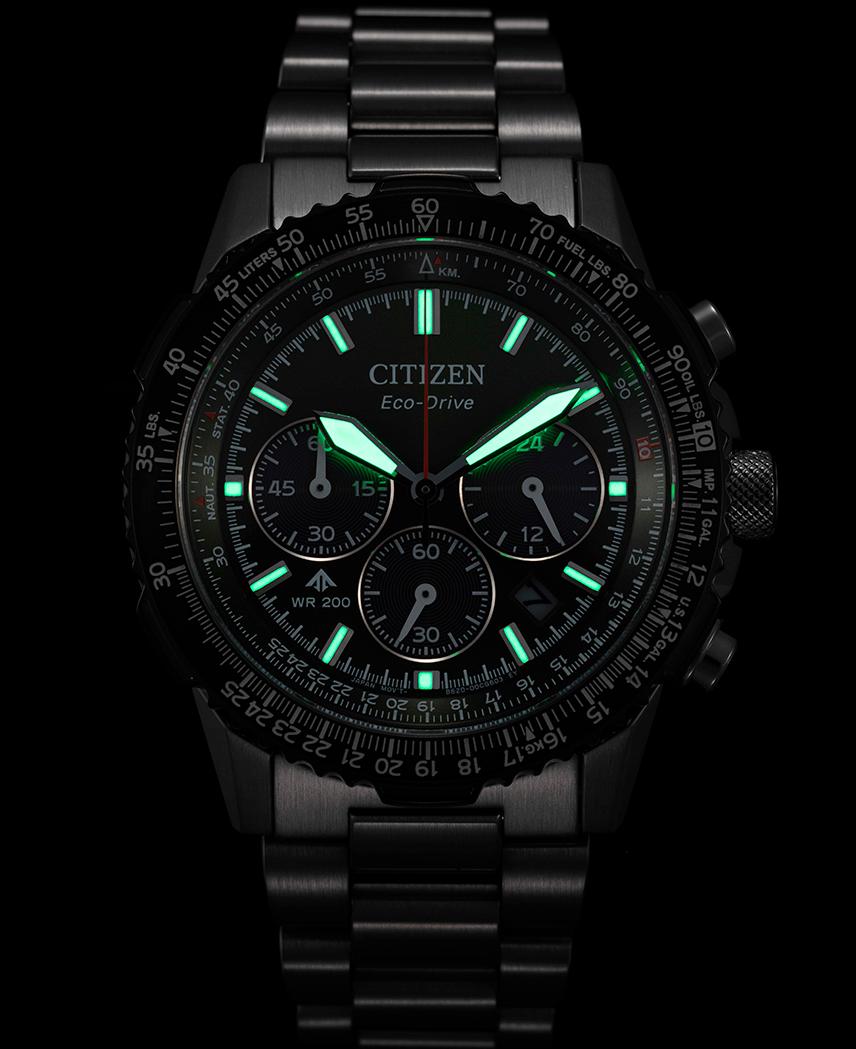 Citizen Citizen Promaster CA4664-60W мужские часы зеленый циферблат на запястье