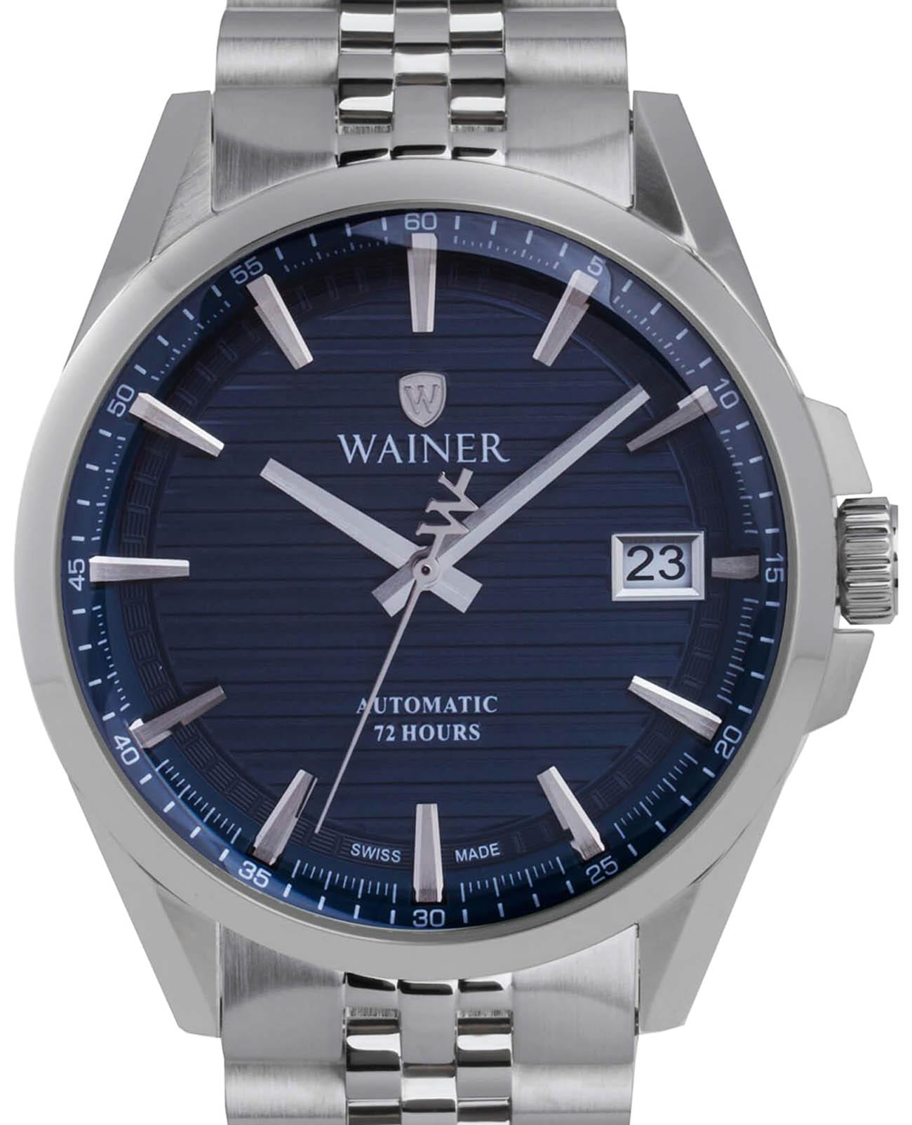 Wainer Wainer Automatic WA.25401-B , наручные мужские часы фото под углом