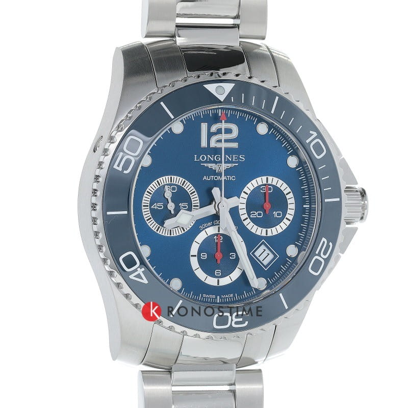 Часы Longines HydroConquest L3.883.4.96.6 мужские механические швейцарские  часы с автоподзаводом в Москве - купить, цена 323000 RUB, фото,  характеристики, отзывы