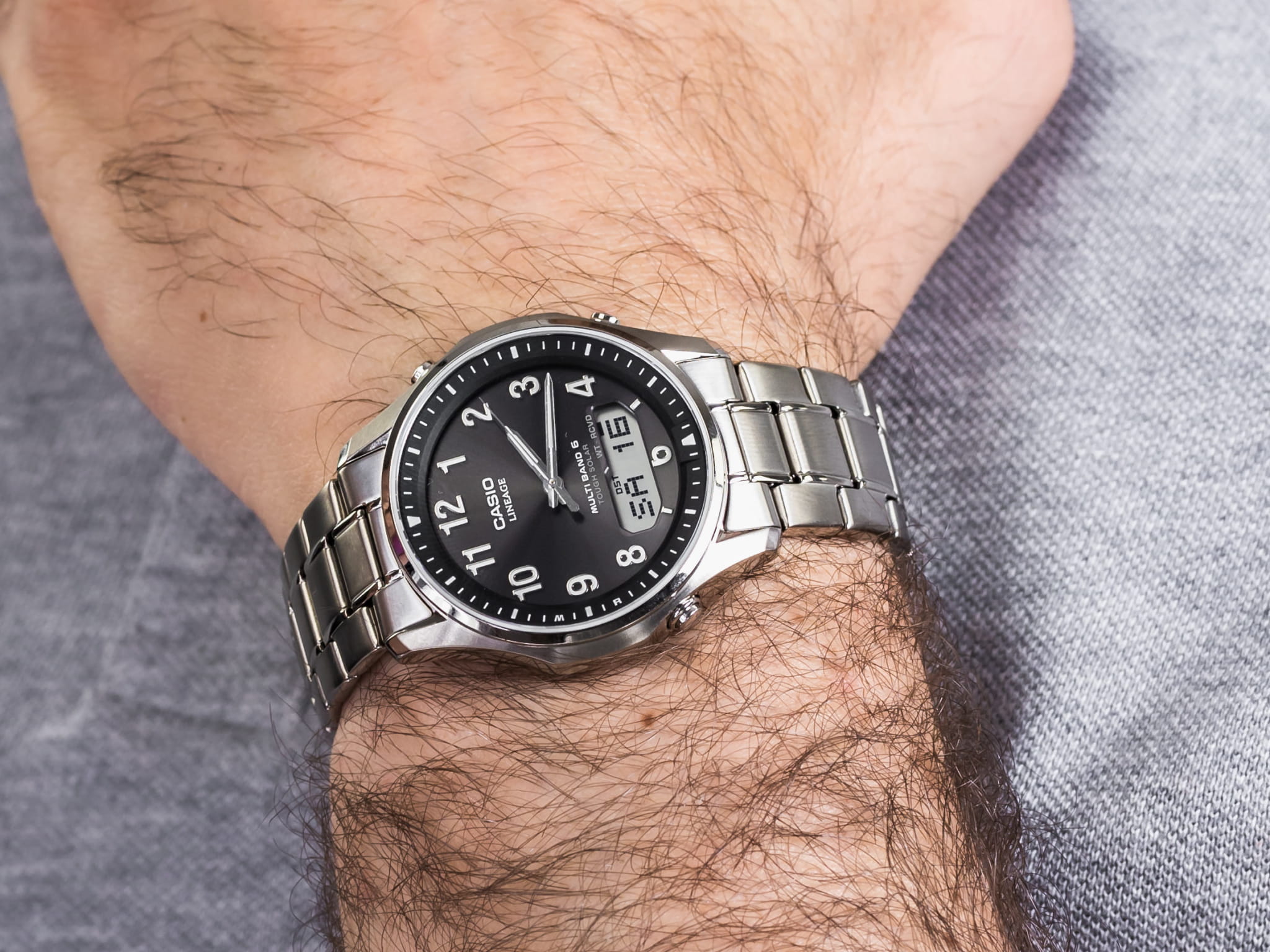 カシオ CASIO腕時計 リニエージ LCW-M100TSE-1AJF カシオ リニエージ CASIO LINEAGE 電波 ソーラー 電波時計 腕時計