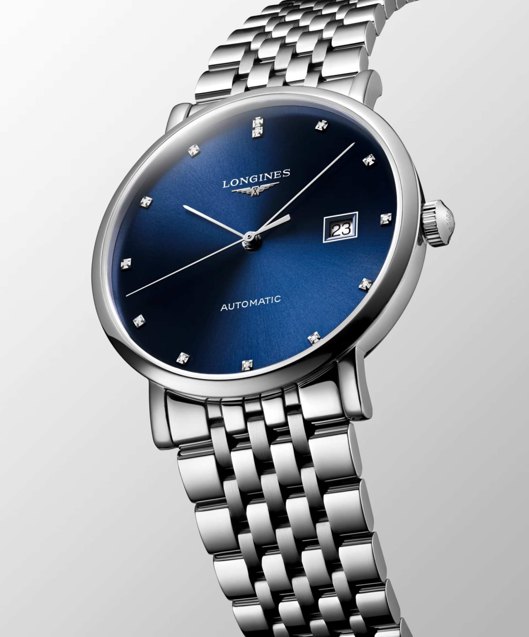 Оригинальные часы Longines Longines Elegance Elegant Collection L4.910.4.99.6 механические калибр механизма l888 общий вид