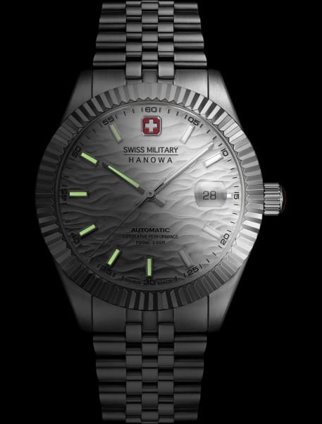 Swiss Military Hanowa Swiss Military Hanowa Master Diligenter SMWGL0005402 мужские часы серебристый циферблат на запястье