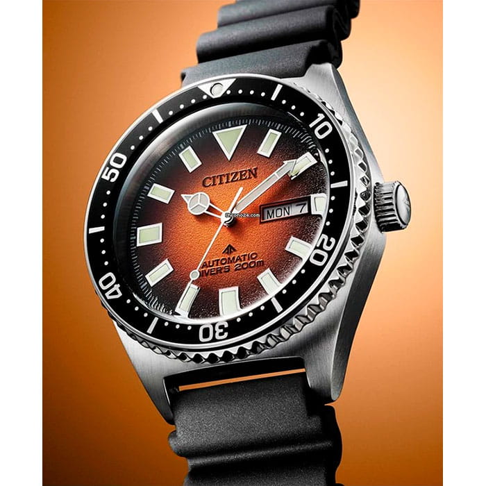 Citizen Citizen Promaster NY0120-01Z , наручные мужские часы фото под углом