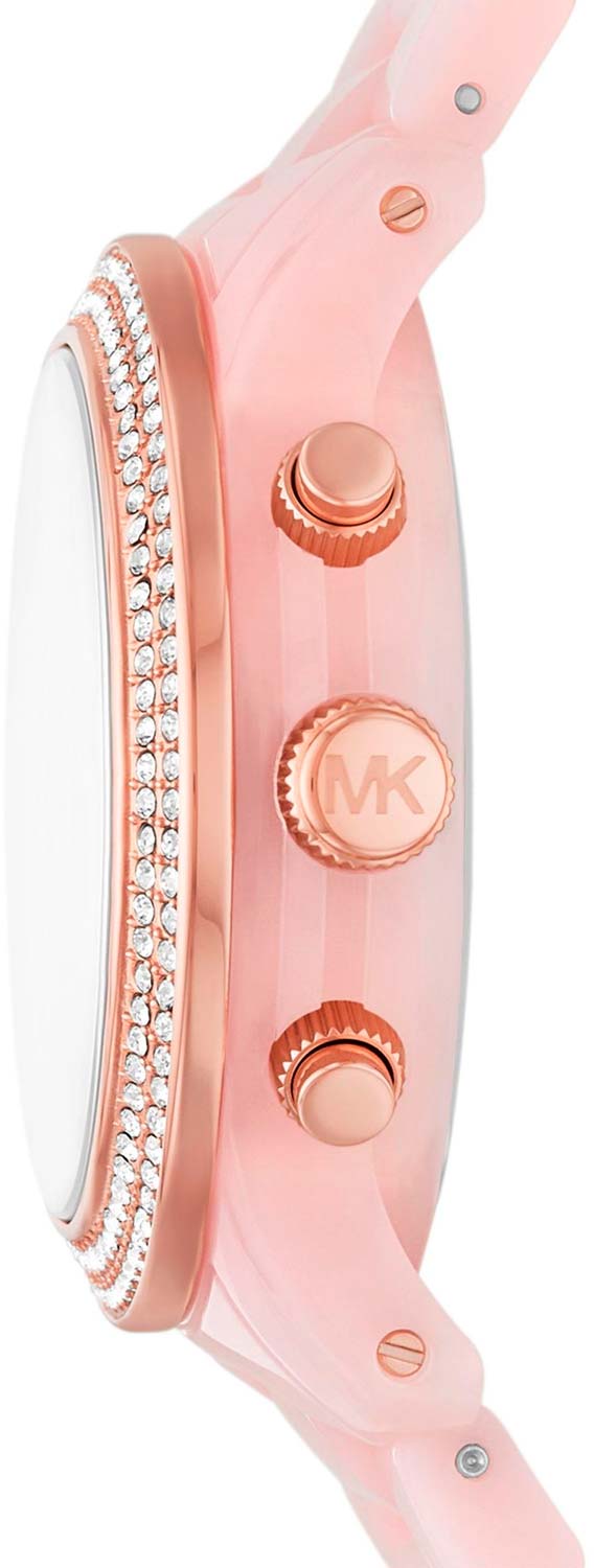 Michael Kors Michael Kors Runway MK7424,  сша женские часы на браслете пластик боковой вид