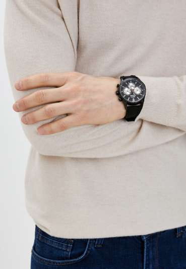 Slazenger Slazenger SL.09.6304.2.01 мужские часы черный циферблат на запястье