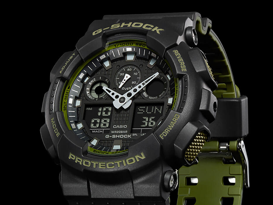 g shock ga 100l