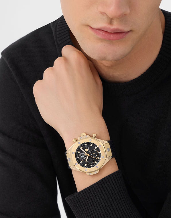 Оригинальные часы Philipp Plein Philipp Plein Plein Chrono Royal PWLFA0325 кварцевые калибр механизма seiko tmi общий вид