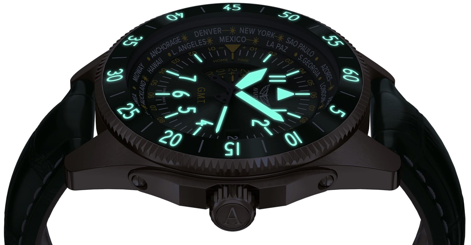 Aviator Aviator Airacobra V.1.37.2.309.4 , наручные мужские часы фото под углом