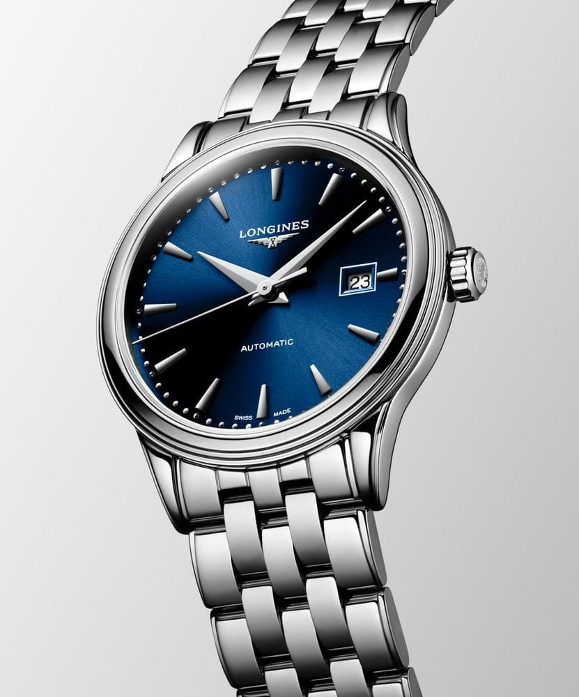 Longines Longines Flagship L4.374.4.98.6, flagship швейцария женские часы на браслете нержавеющая сталь боковой вид