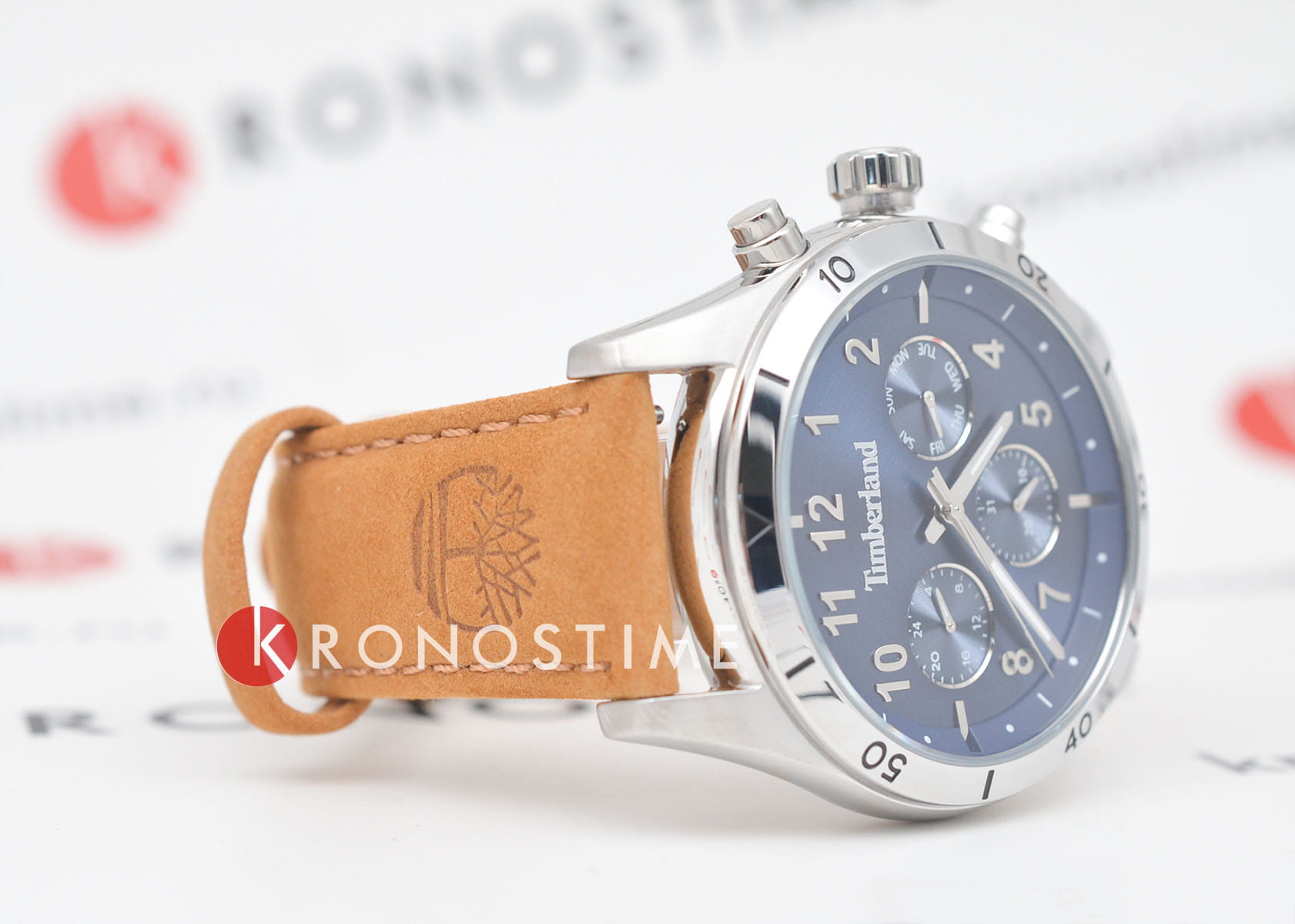 Timberland Timberland Ashmont TDWGF0054701 мужские часы синий циферблат на запястье