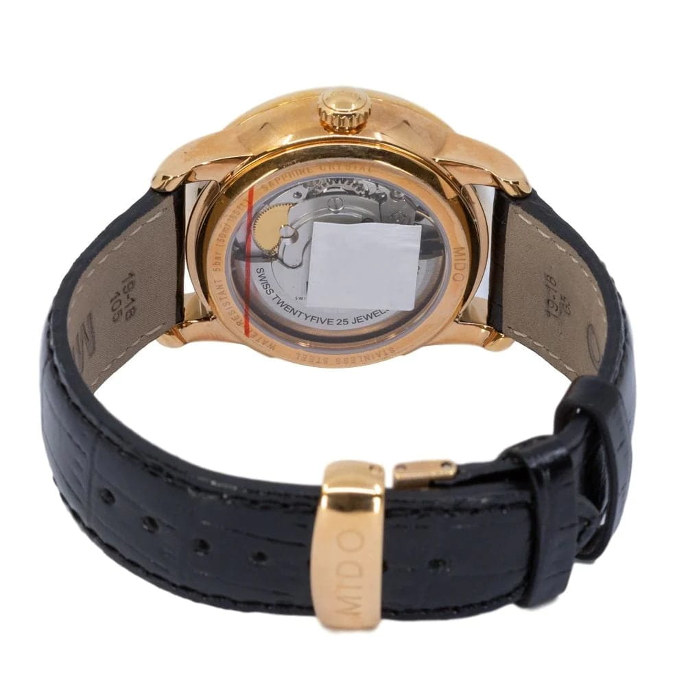 Оригинальные часы Mido Mido Baroncelli II Lady M007.228.36.036.00 механические калибр механизма eta 2825-2 общий вид