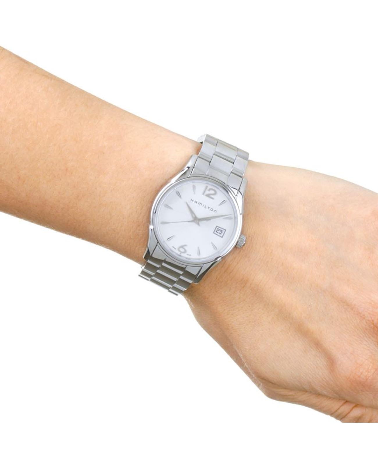 Hamilton Hamilton Jazzmaster Lady Quartz H32351115 , наручные женские часы фото под углом