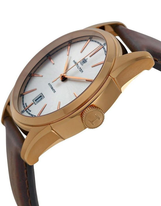 Hamilton Hamilton American Classic Spirit of Liberty Auto H42445551, american classic швейцария мужские часы на браслете кожаный боковой вид