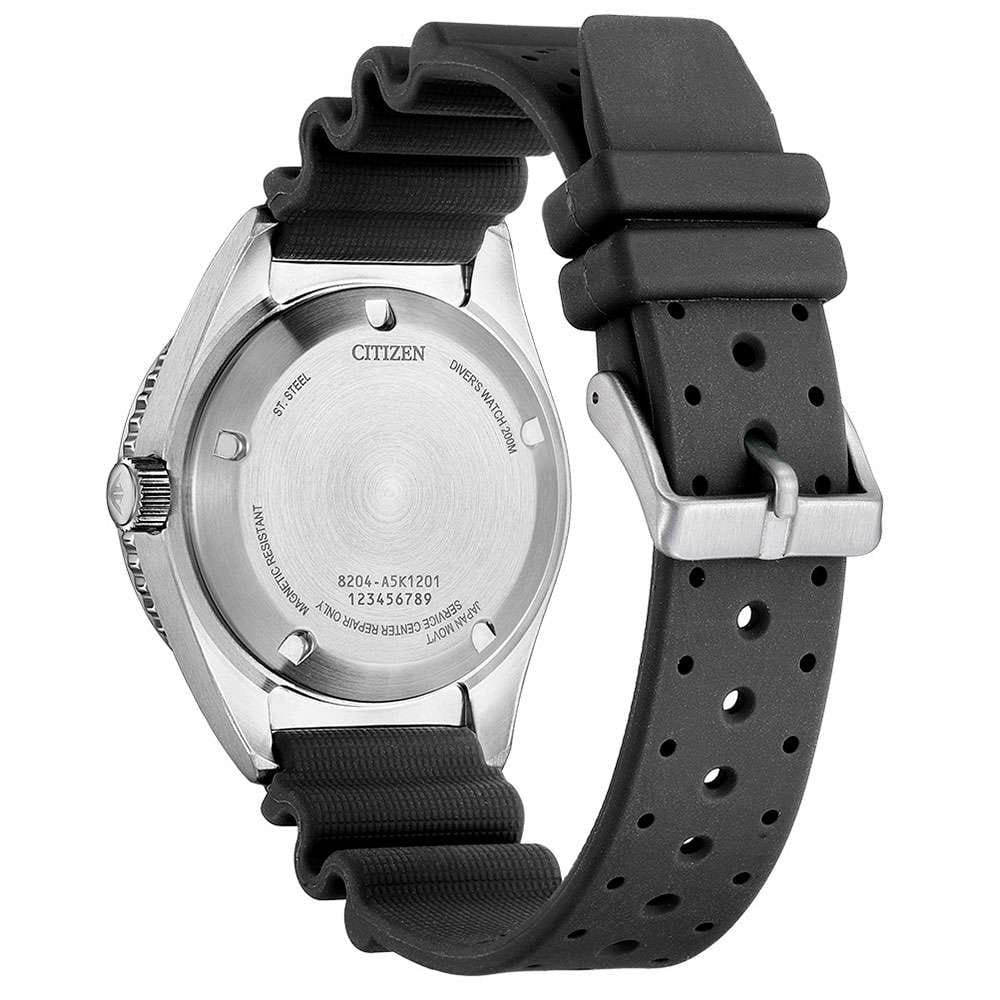 Оригинальные часы Citizen Citizen Promaster NY0120-01Z механические калибр механизма citizen 8204 общий вид