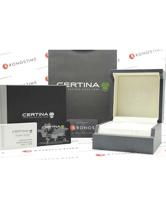 Certina Certina DS First C014.417.11.051.00 мужские часы черный циферблат на запястье