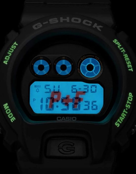 Casio Casio G-Shock DW-6900PF-1  — детали корпуса и нейлон