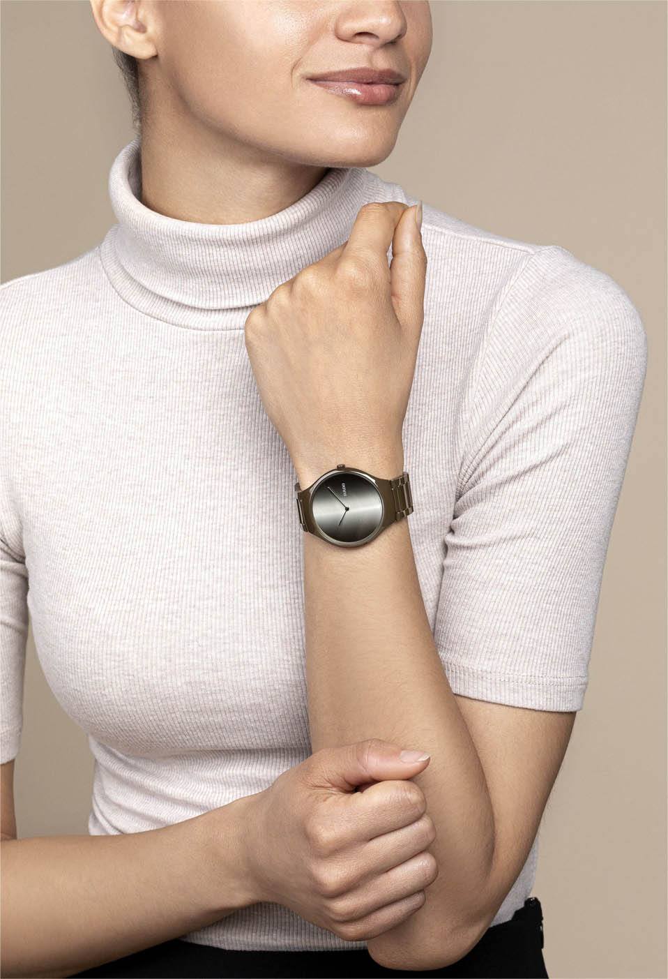 Оригинальные часы Rado Rado True Thinline x Great Gardens of the World R27121302 кварцевые калибр механизма  общий вид