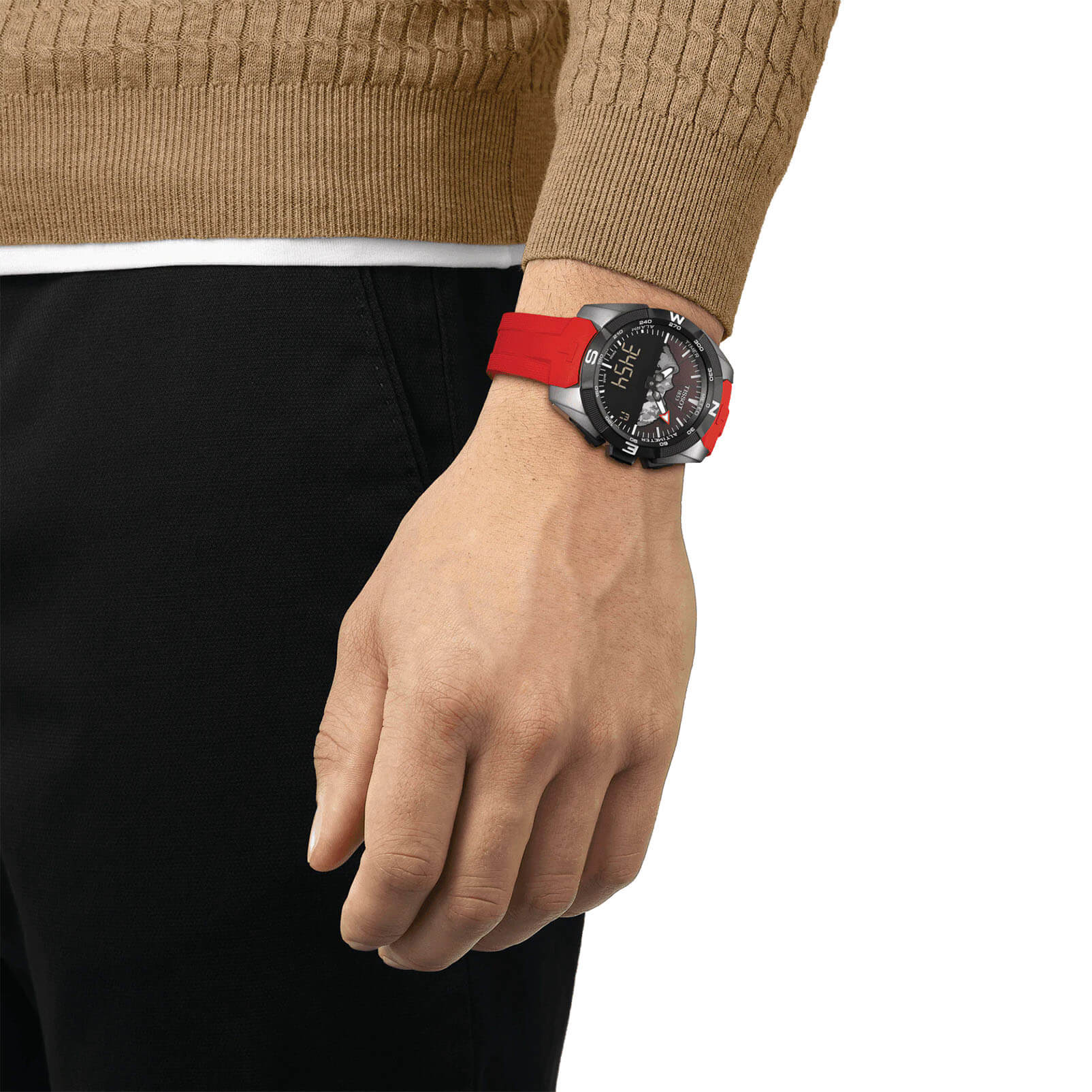 Оригинальные часы Tissot Tissot T-Touch Expert Solar Jungfraubahn T091.420.47.051.10 кварцевые калибр механизма eta e84.301 общий вид