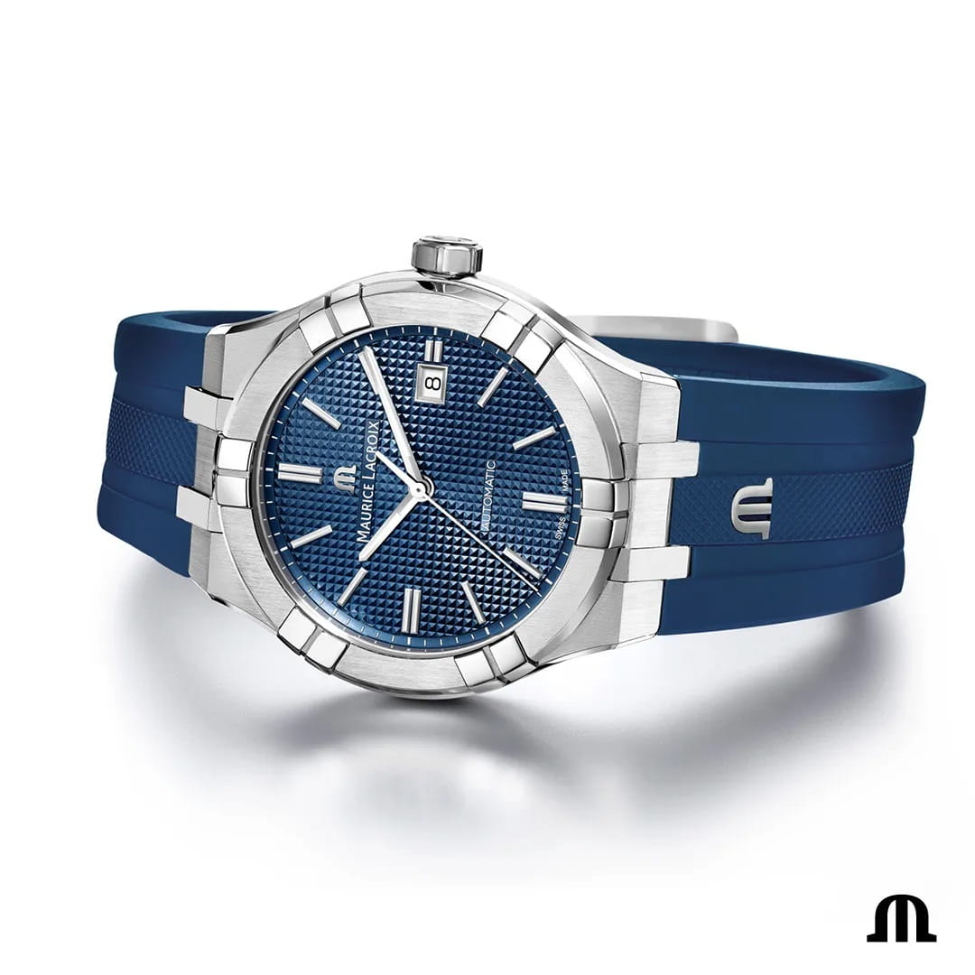 Maurice Lacroix Maurice Lacroix Aikon Automatic AI6008-SS00F-430-C , наручные мужские часы фото под углом