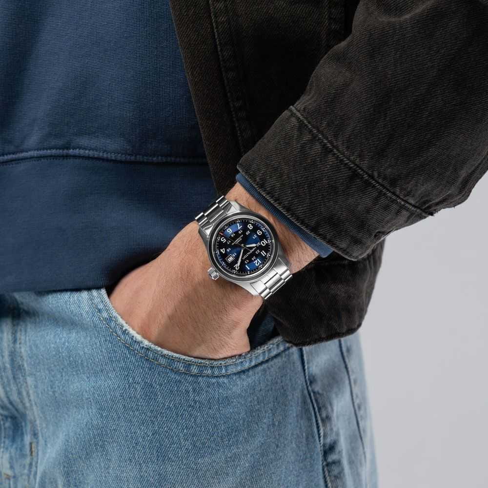 Hamilton Hamilton Khaki Field Auto H70605140  - задняя крышка сталь корпуса, швейцария часы