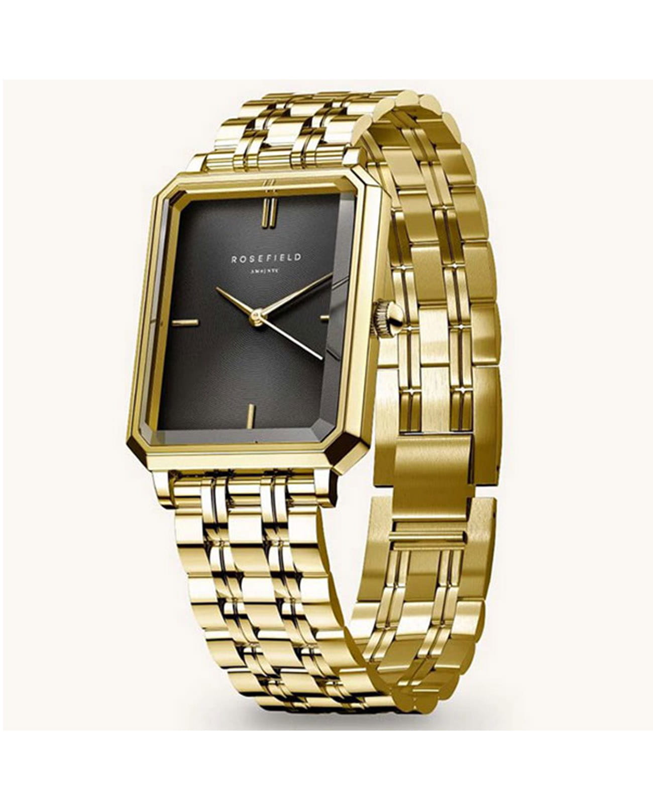 Rosefield Rosefield The Octagon OBGSG-O61 , наручные женские часы фото под углом