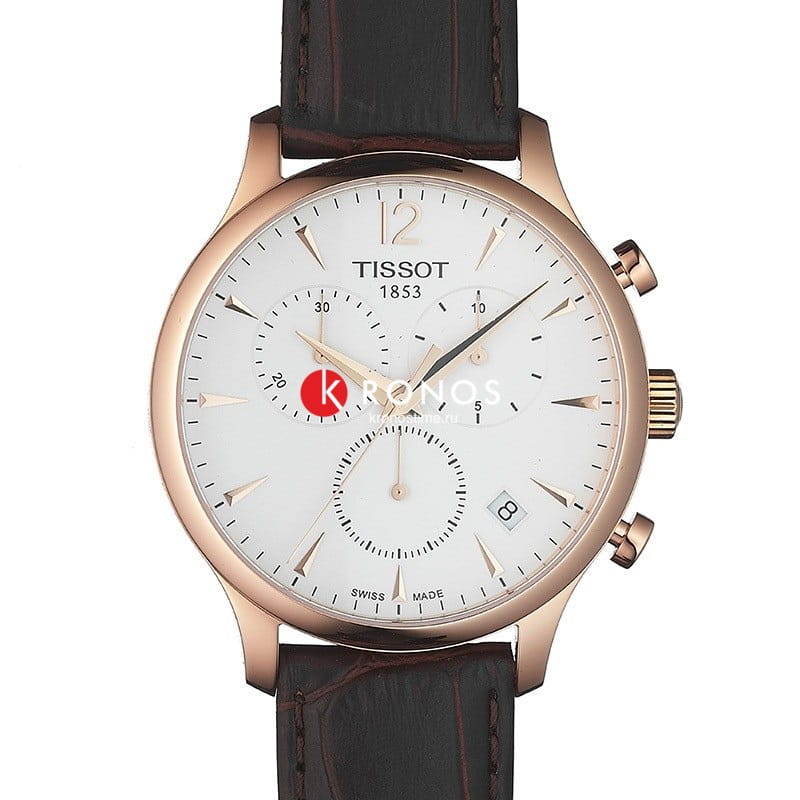 TISSOT 1853 メンズ 時計 ホワイト文字盤 ブラウンレザー Часы Tissot T Classic Tradition с белым циферблатом и коричневым