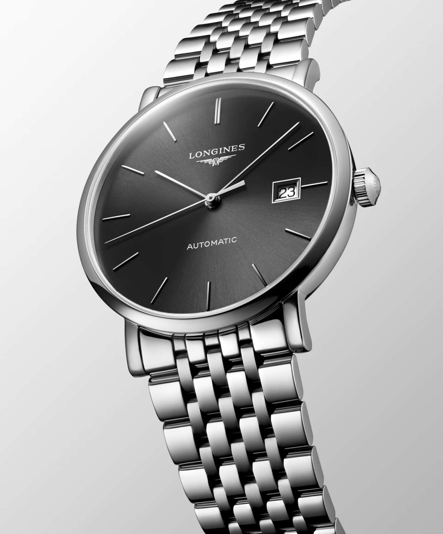 Оригинальные часы Longines Longines Elegance Elegant Collection L4.910.4.70.6 механические калибр механизма l888 общий вид