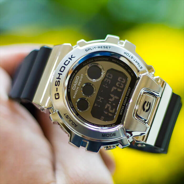 Casio Casio G-Shock GM-6900-1ER - наручные мужские часы наручные часы в перспективе серый циферблат