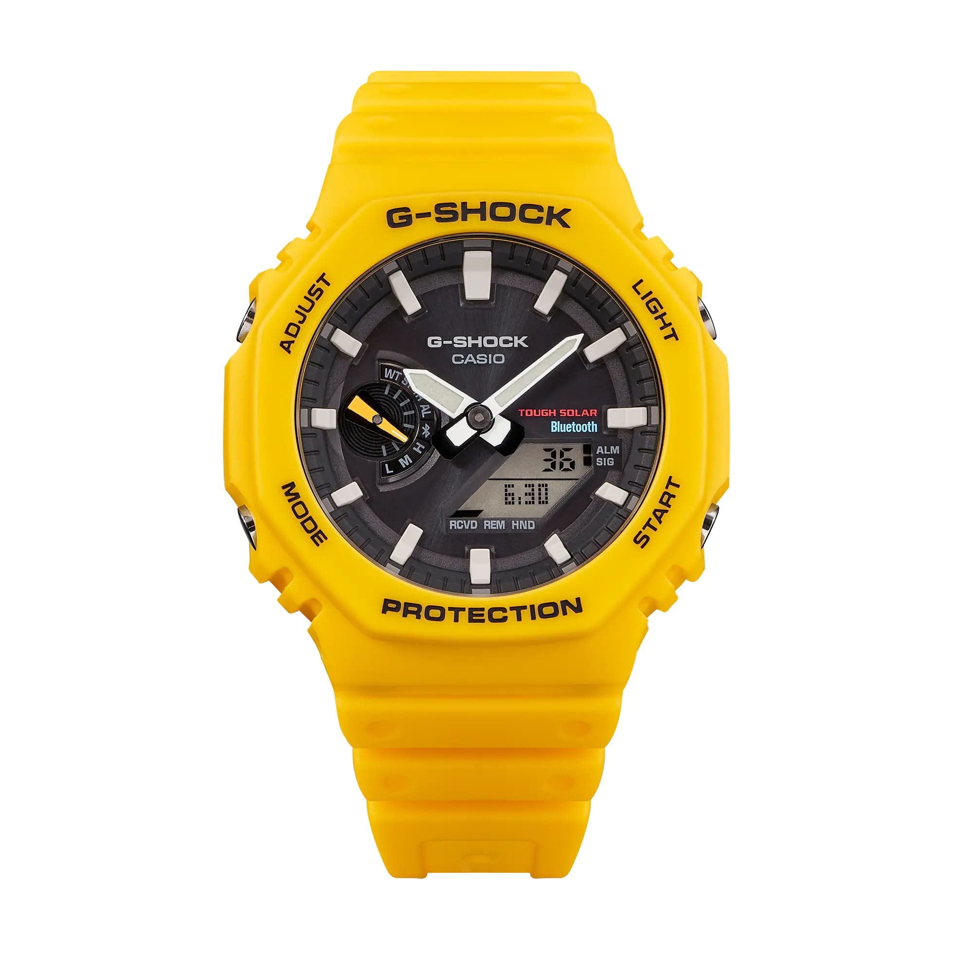 Casio GA-B2100C-9A мужские часы застежка крупным планом