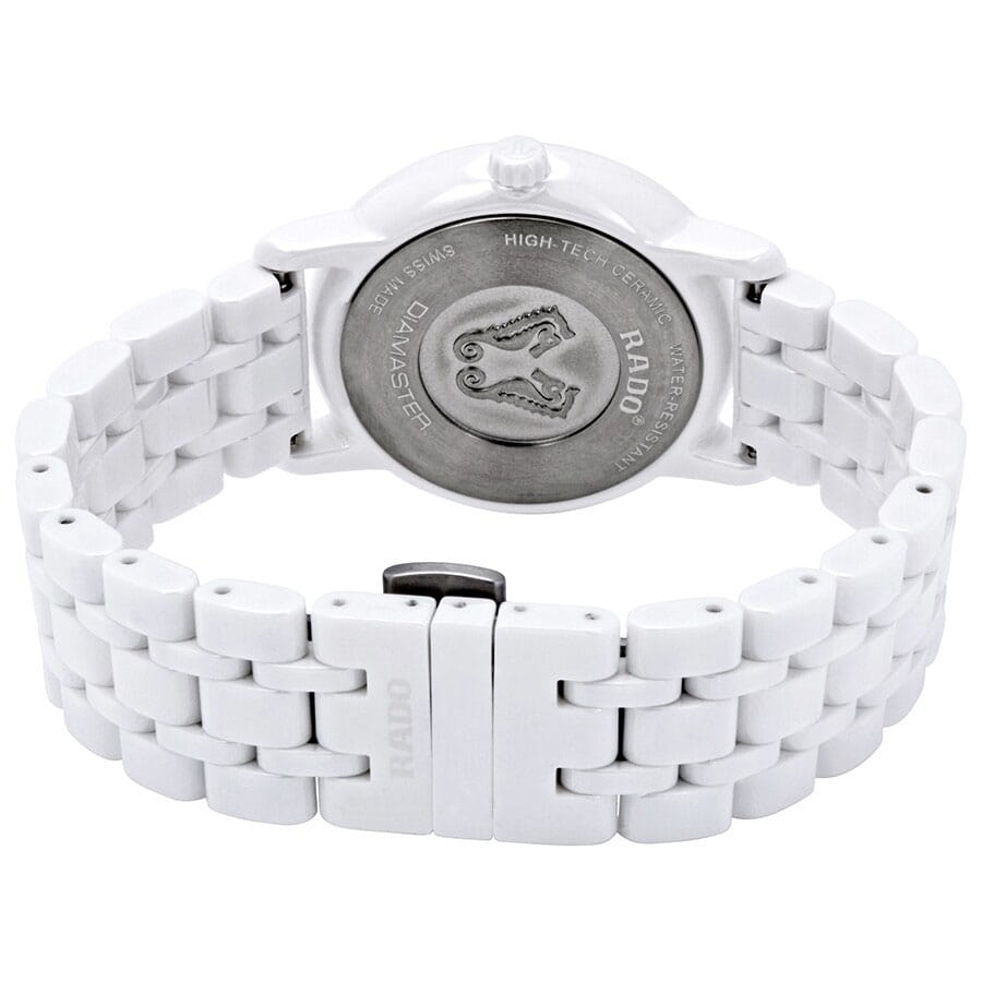 Rado Rado Diamaster R14065017, diamaster швейцария женские часы на браслете керамика боковой вид