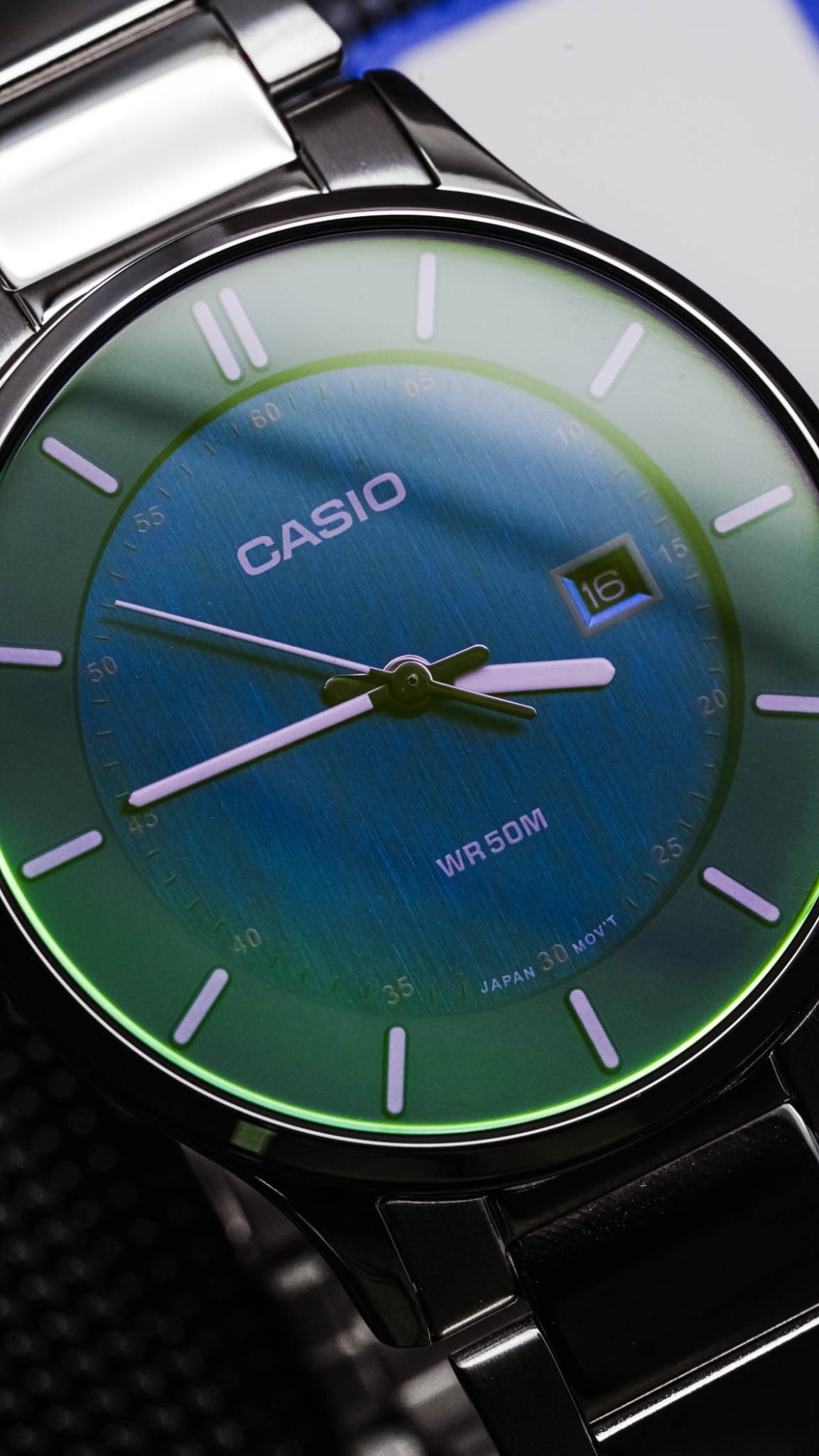 Оригинальные часы Casio Casio Collection MTP-E605D-2E кварцевые калибр механизма  общий вид