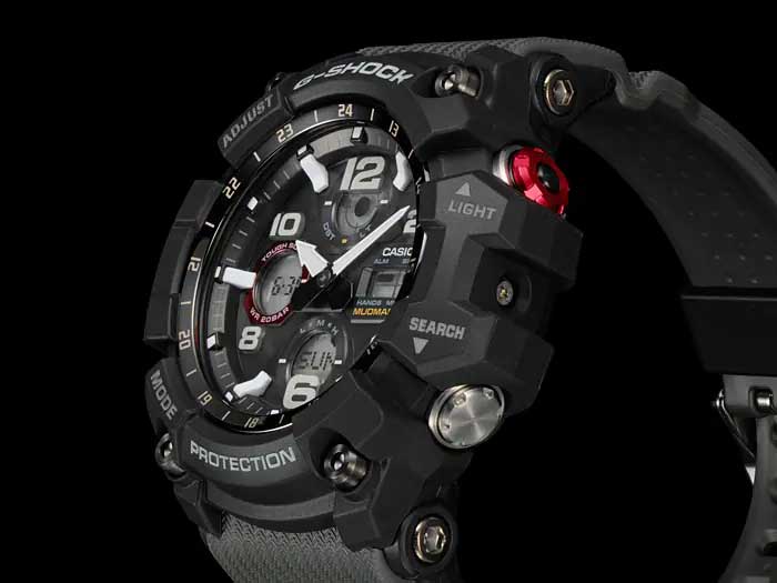 Оригинальные часы Casio Casio G-Shock GSG-100-1A8 электронные калибр механизма  общий вид