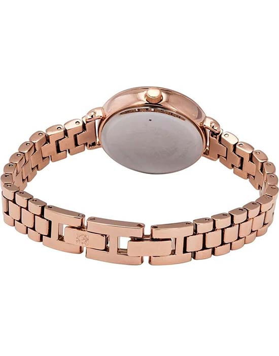 Anne Klein 3386NMRG женские часы застежка крупным планом