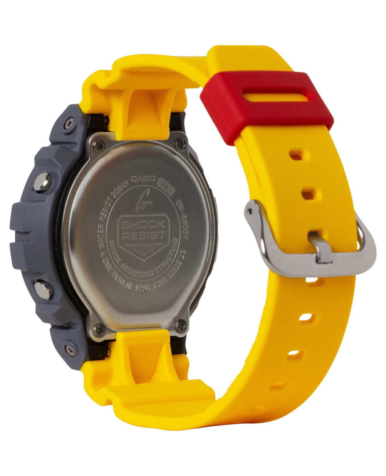 Оригинальные часы Casio Casio G-Shock DW-6900Y-9DR (DW-6900Y-9) электронные калибр механизма  общий вид