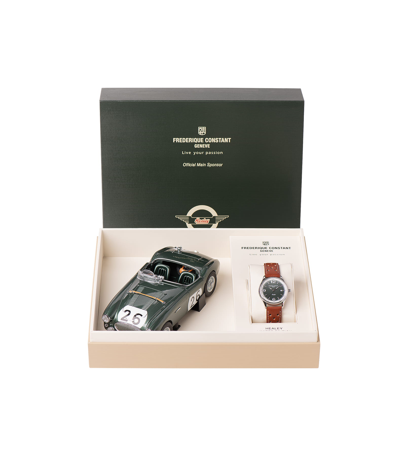 Оригинальные часы Frederique Constant Frederique Constant Vintage Rally Healey Automatic FC-303HVBR5B4 механические калибр механизма fc-303 общий вид