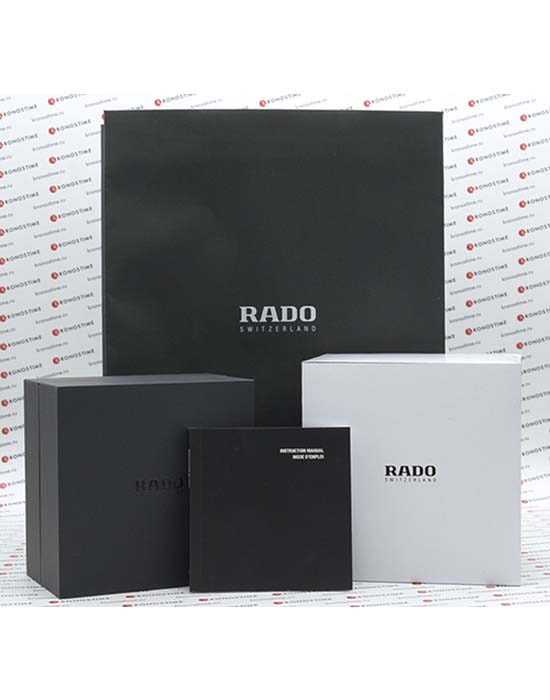 Rado Rado Centrix Diamonds R30934752 мужские часы черный циферблат на запястье