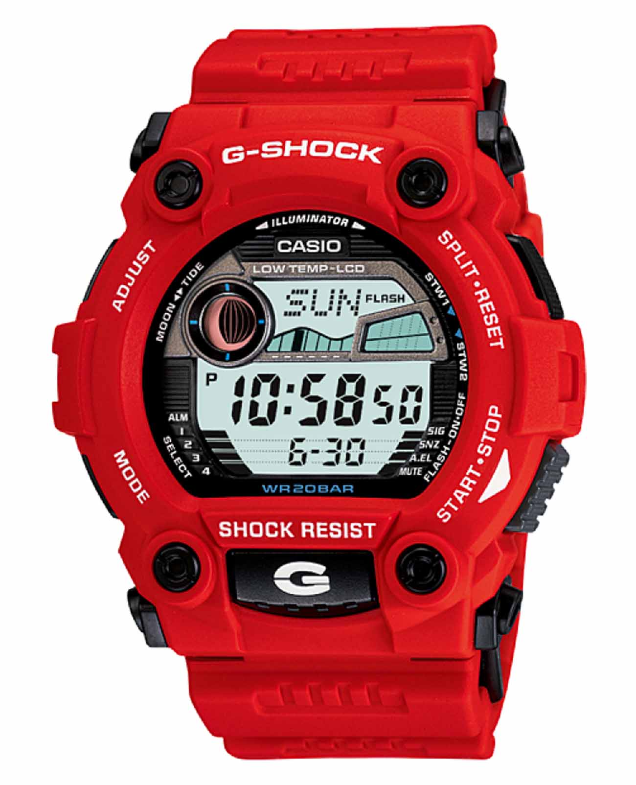 Часы Casio G-Shock G-7900A-4E купить в Петропавловск-Камчатске по цене  14892 RUB: описание, характеристики